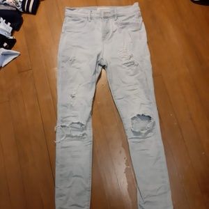 PacSun Light Ripped Jeans
